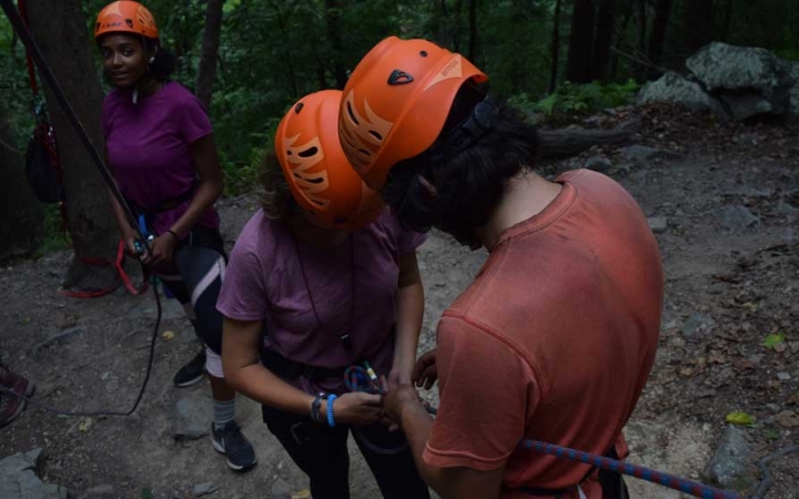 climbing camp for teens in philadelphia